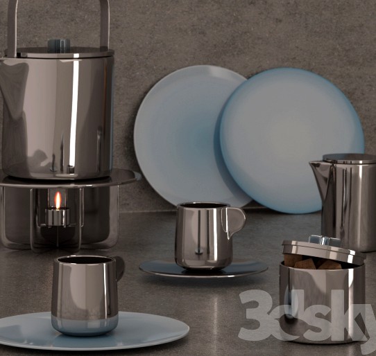 Kitchen set by Georg Jensen