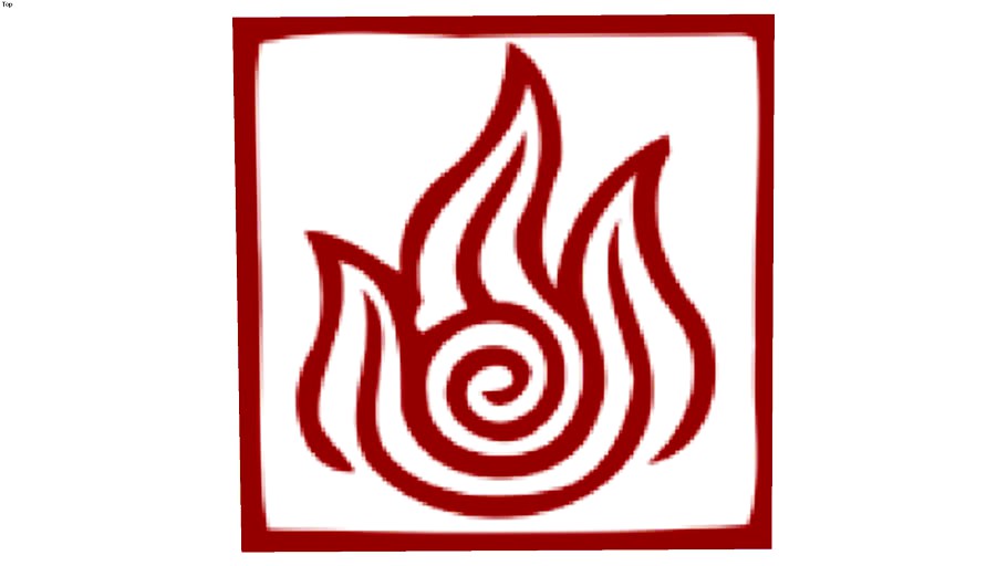 Avatar : FIREBENDING SYMBOL