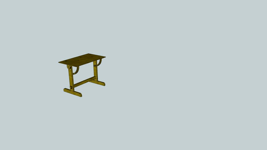 Drafting Table 3d model