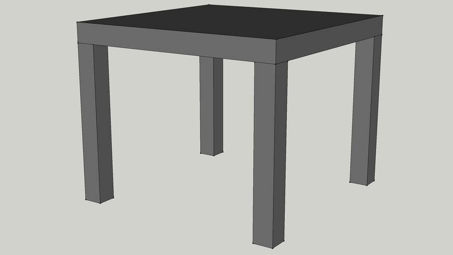 IKEA LACK Side table grey