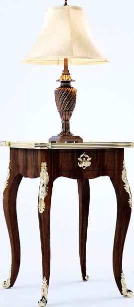 Table Lamp &amp; End Table