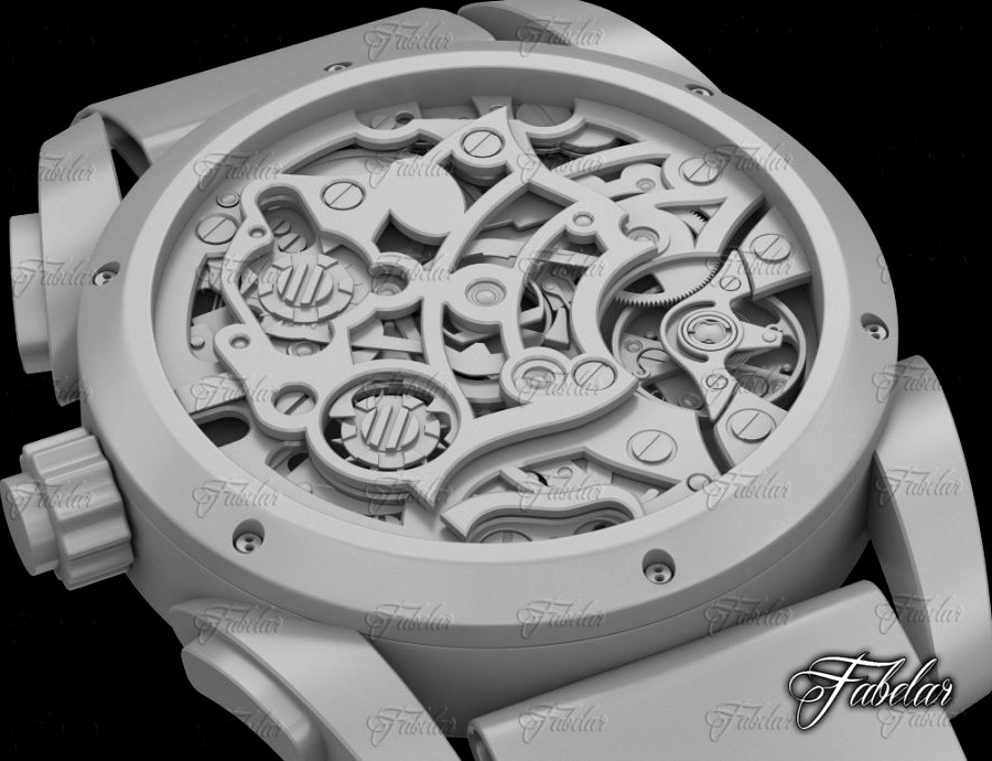 Watch 25 no textures3d model
