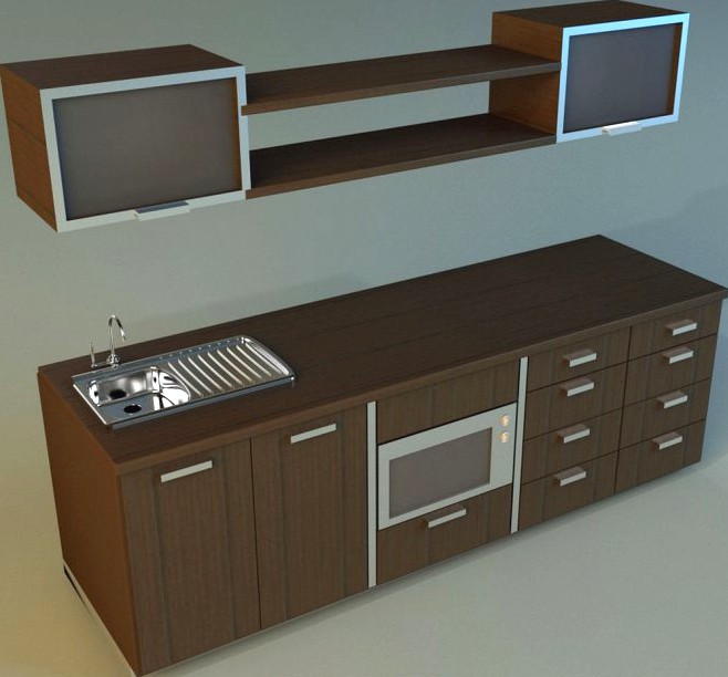 Kitchen 123d model