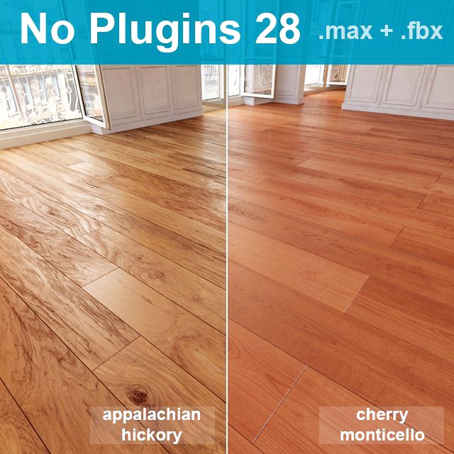 Parquet Floor 28 WITHOUT PLUGINS3d model