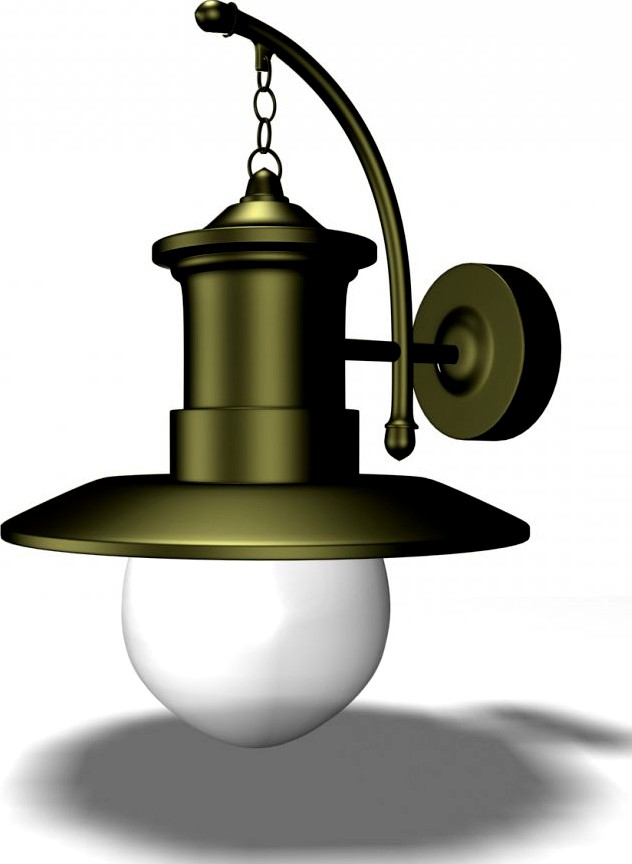 Outdoor Lamp 033d model