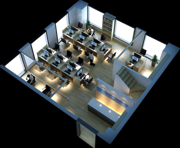 Office 1823d model