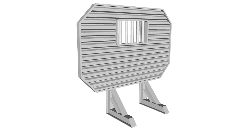 Headache Rack- Industrial Version 3d model