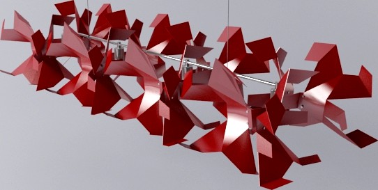 Artpole Origami C4 Red