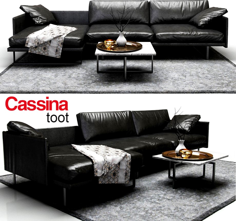 Sofa Cassina toot3d model