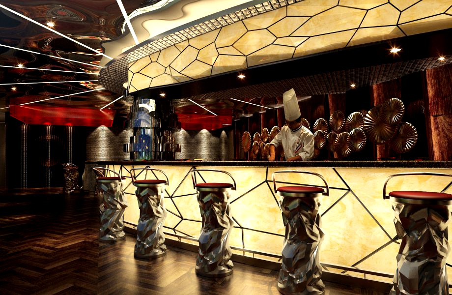 Restaurant 3103d model