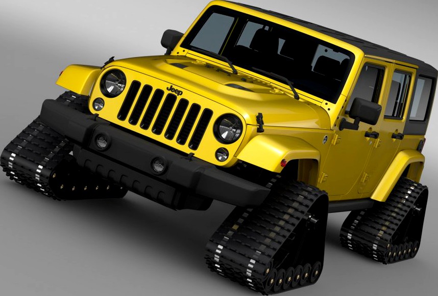 Jeep Wrangler Unlimited X1 Crawler 20163d model