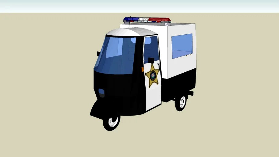 Piaggio Ape Parking enforcement