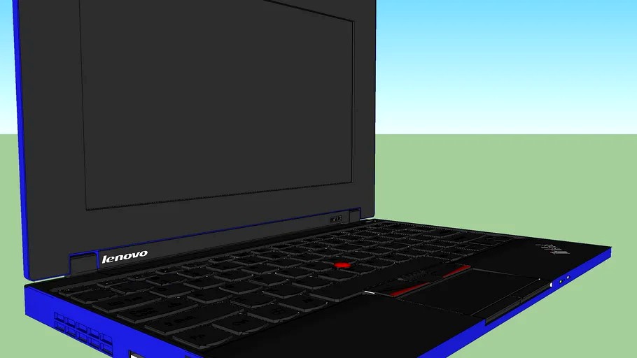 Lenovo Mini10 X100e laptop by Ali Al-Zaidi