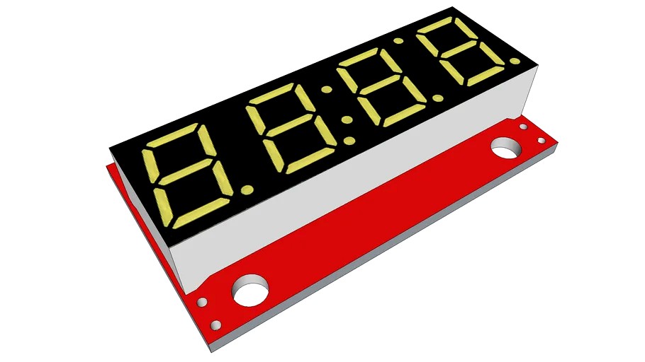 7-Segment Serial Display COM-11441