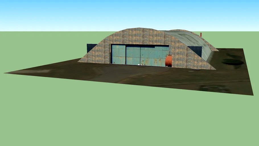 E Type Hangar, Colerne Airfield, Wiltshire