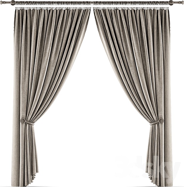 Curtains beige 2