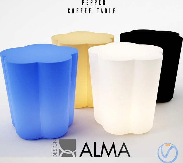 Papper coffe table