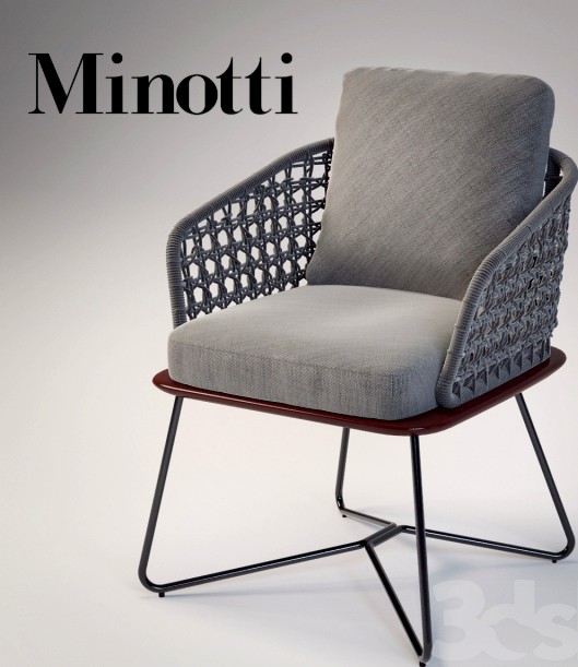 Minotti rivera little armchair