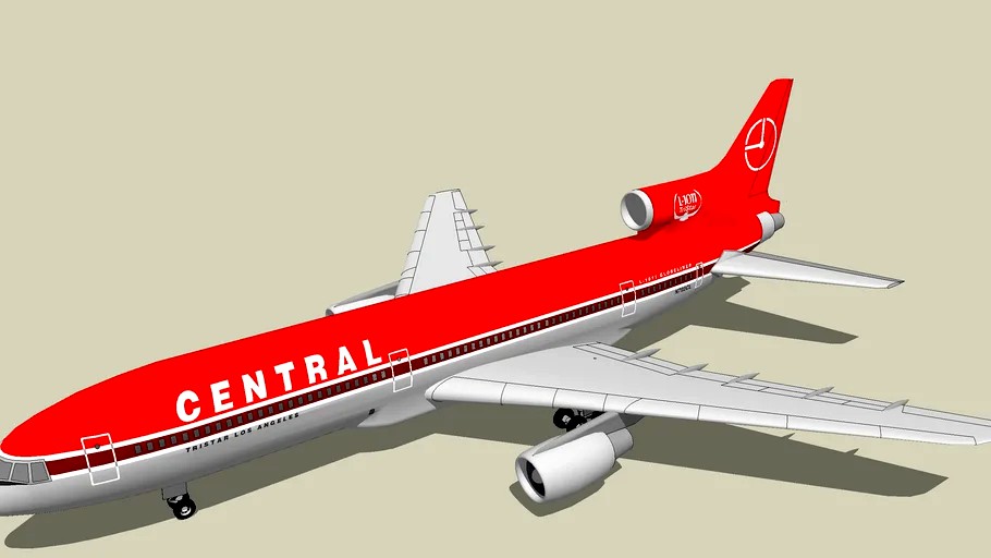 Central Air Lines (1973 FICTIONAL]) - Lockheed L-1011-1 TriStar