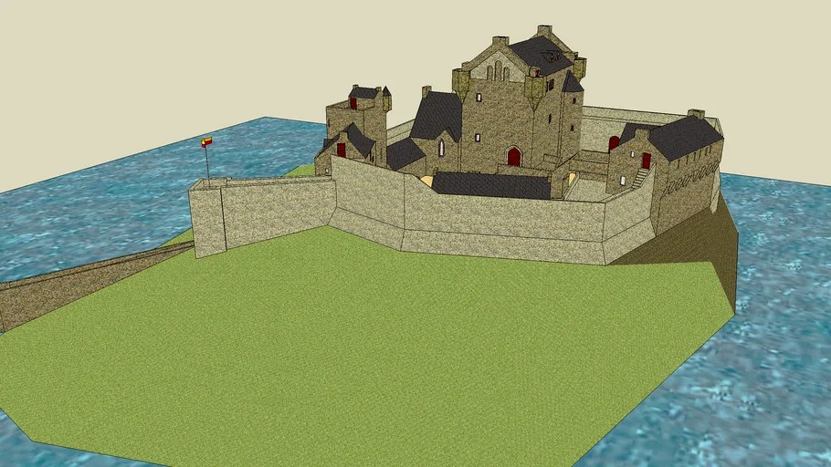 fictional scottish castle