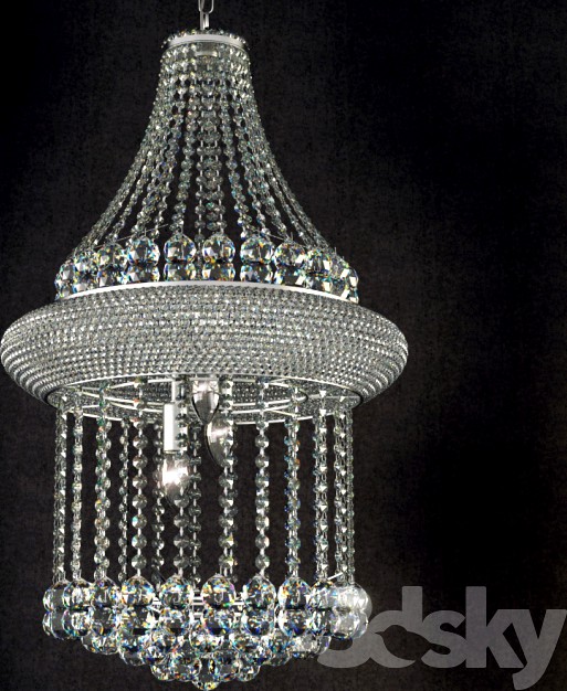 Silver Color Crystal Chandelier 1 102 892