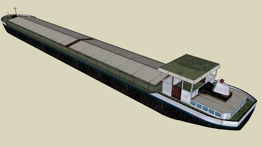 Canal barge