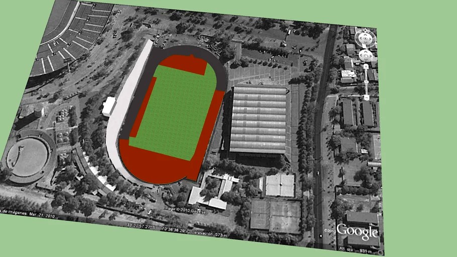 Pista Atletica del Estadio Nacional de Chile