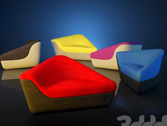 Seating Stones by Walter Knoll
