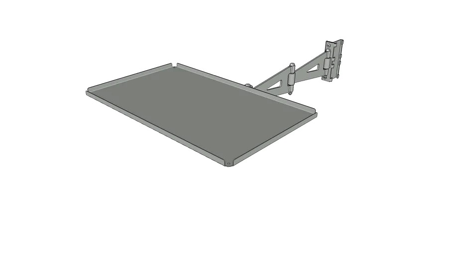 SSG Adjustable shelf ESD with hinged arm, Item No. 201947