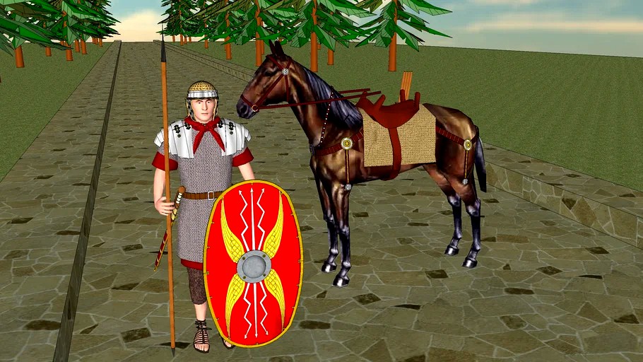 The Roman Army - Equites Legionis Roman Cavalry - AD 43