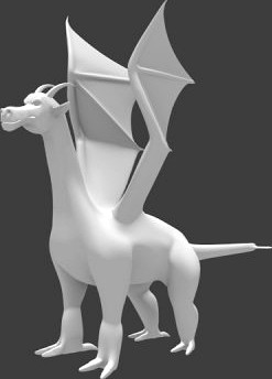 Dragon 3D Model 3D Model