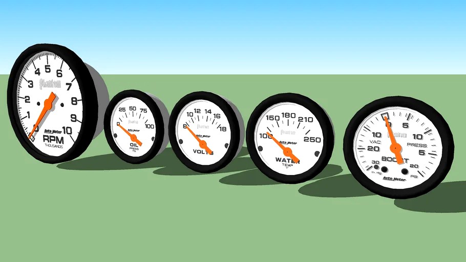 AutoMeter Phantom gauges