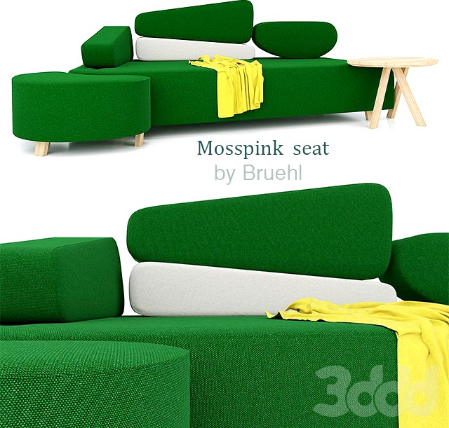 Mosspink sofa