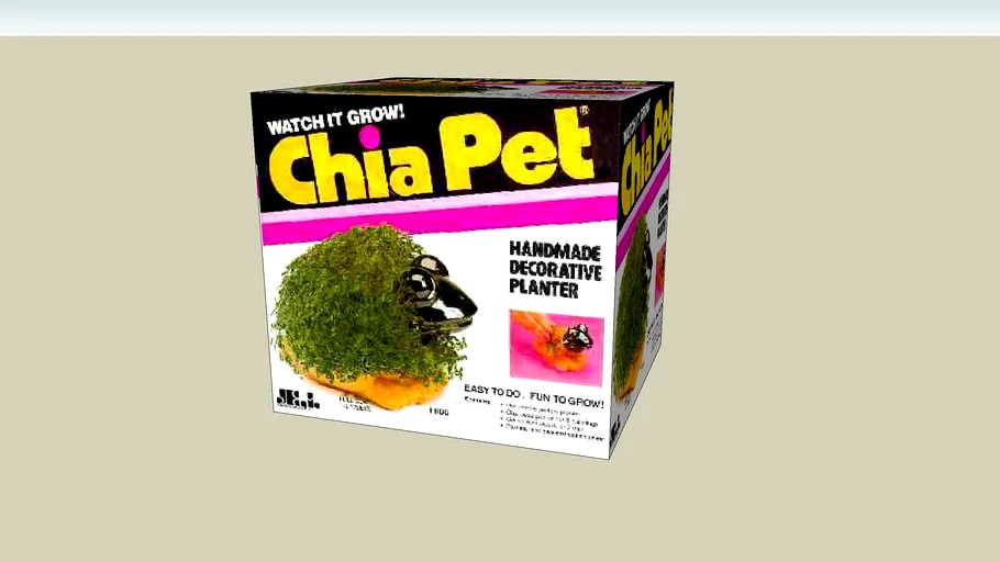 chia pet frog