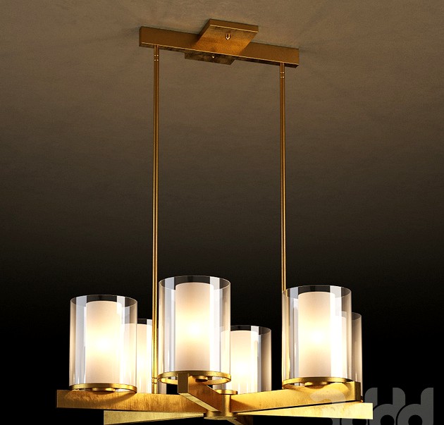 GRAMERCY HOME - CANDLESTICK CHANDELIER CH042-6-BRS