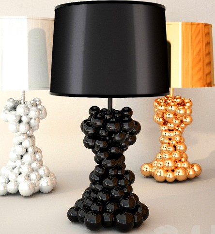 Jamie Hayon Gold Bubbles Lamp
