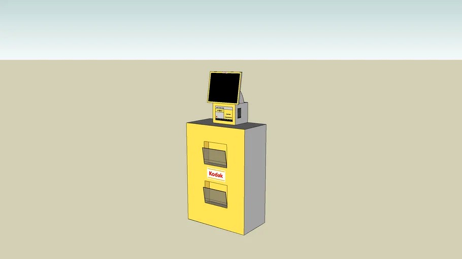 KODAK Picture kiosk 3d model
