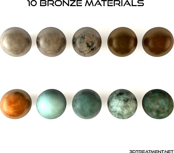 10 Bronze Materials