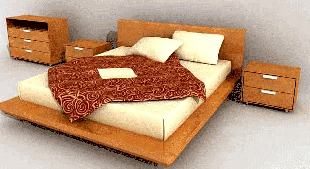 Кровать хай тек