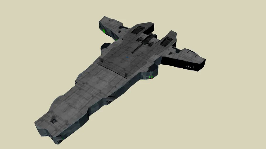 Victory II Class Frigate From Star Wars Battlefront 2........ Sort Of