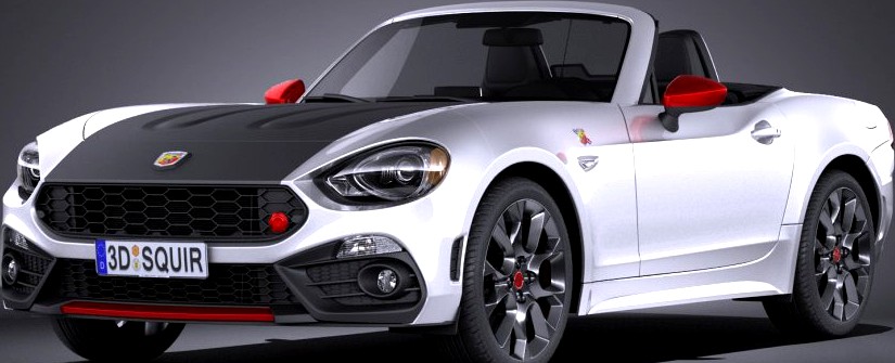 Fiat 124 Spider Abarth 20173d model