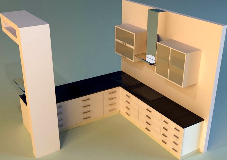 Kitchen 93d model