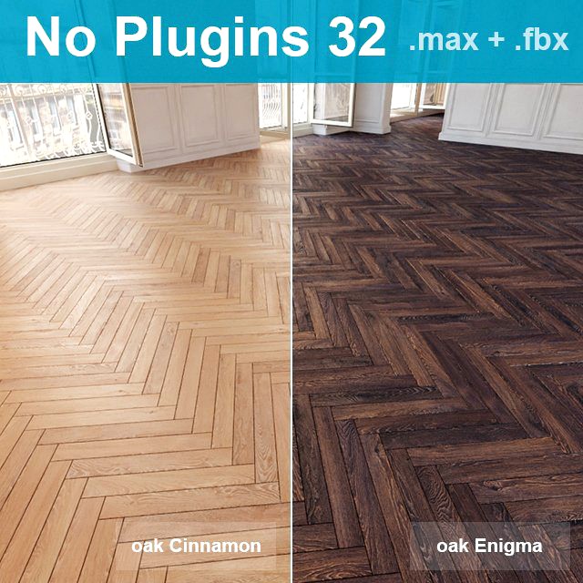 Herringbone Floor 32 WITHOUT PLUGINS3d model