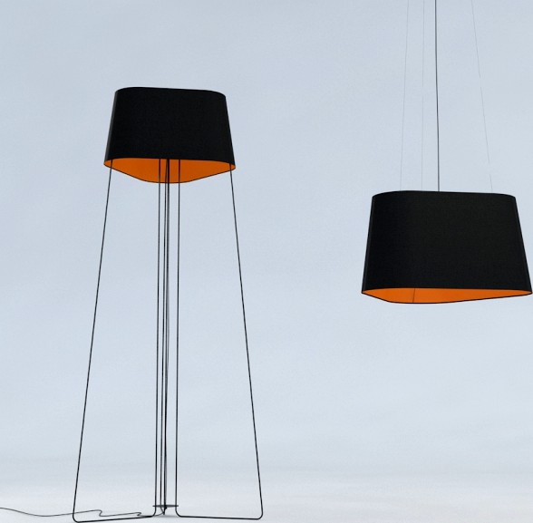 Floor and ceiling lamp - Trinitas by Dogg Design