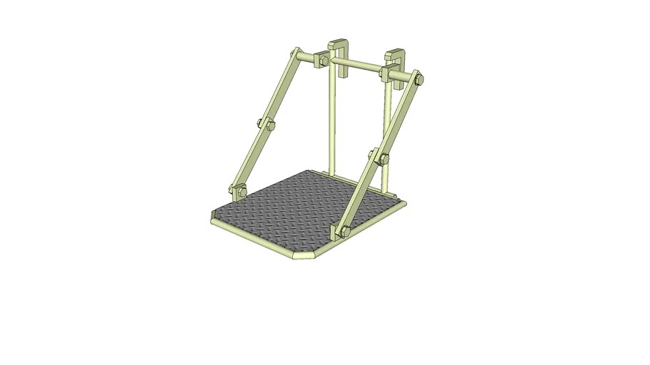 hatch inside worktable(folding type)