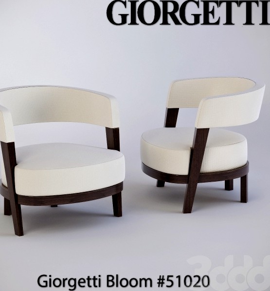 Giorgetti Bloom #51020 Armchair