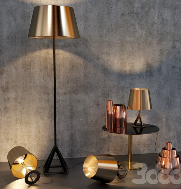 Base Floor Light от Tom Dixon,  НАСТОЛЬНАЯ ЛАМПА TOM DIXON BASE DESIGNED BY TOM DIXON