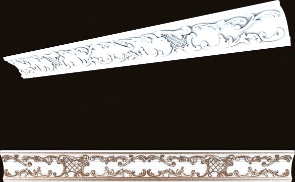 Карниз Потолочный КР2