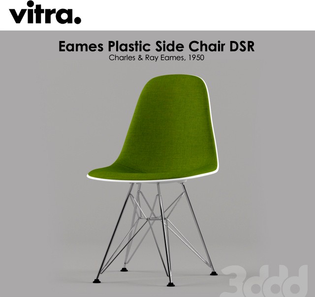 VITRA. Plastic Side Chair DSR