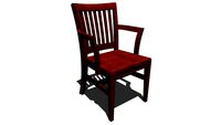 Courtroom Arm Chair